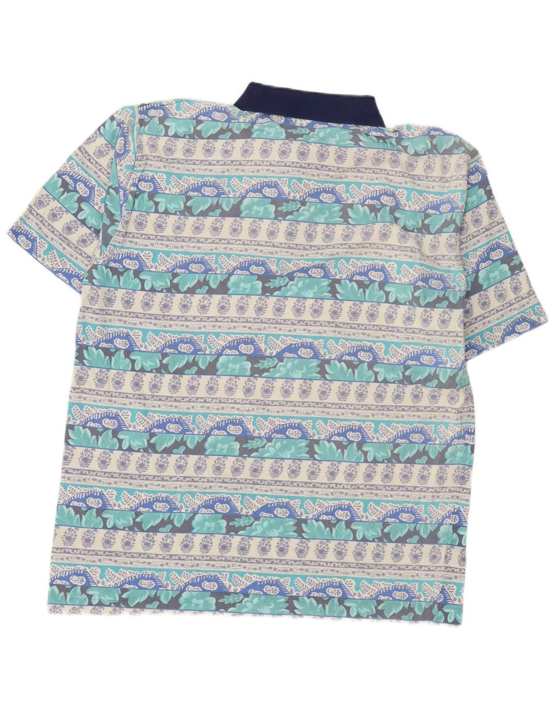 Fila Herren Poloshirt IT 56 XL Mehrfarbig geblümt
