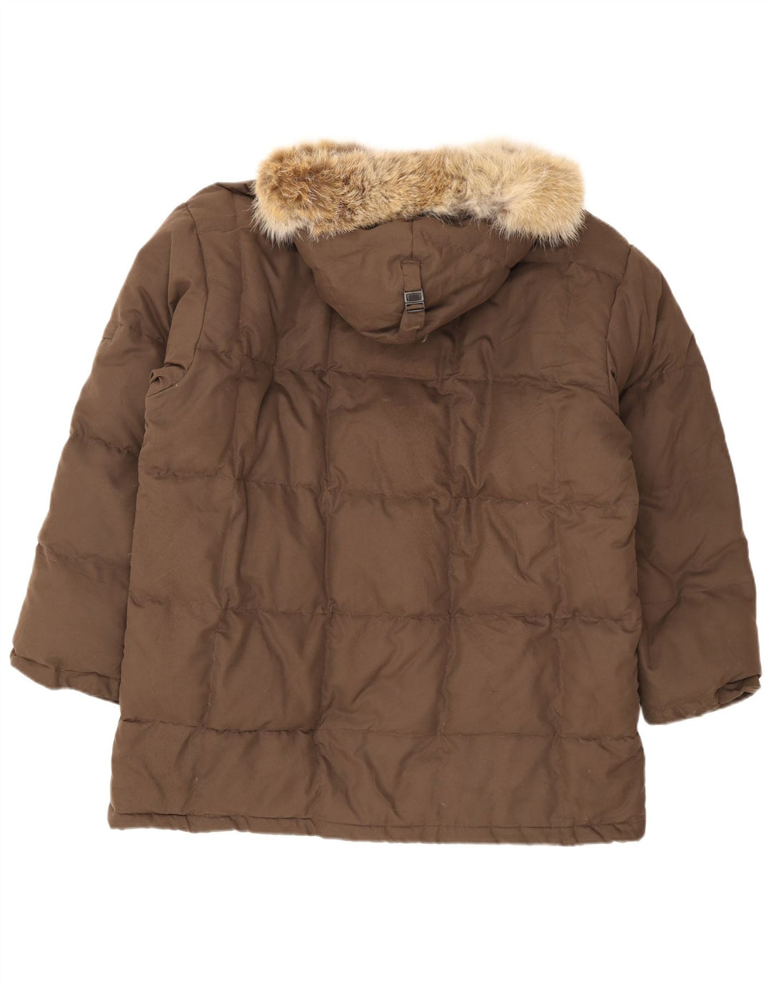 Emaroo Australia Herren-Jacke mit Kapuze, gepolstert, UK 44, 2XL, braun, Polyester