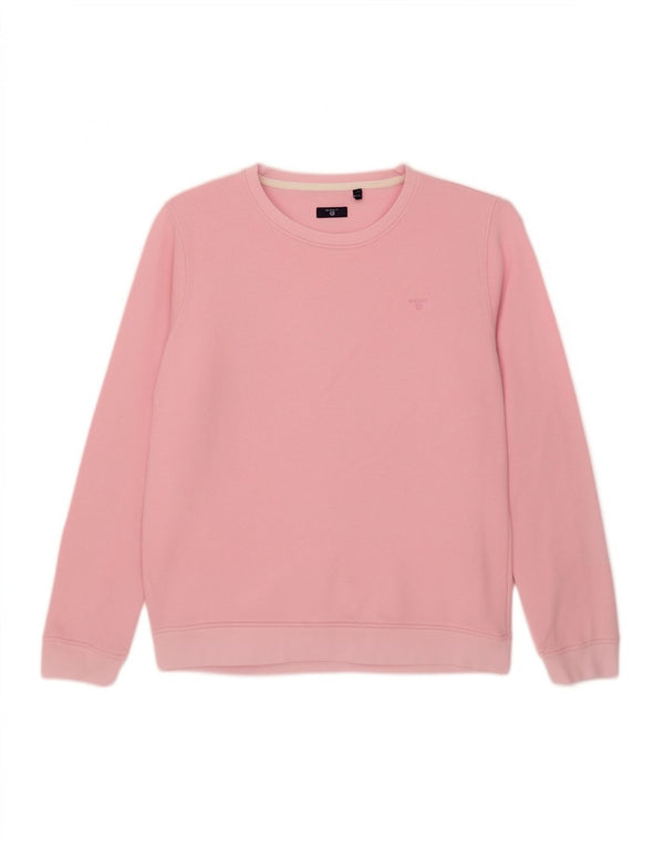 Gant Damen Sweatshirt Pullover UK 18 XL Rosa Baumwolle