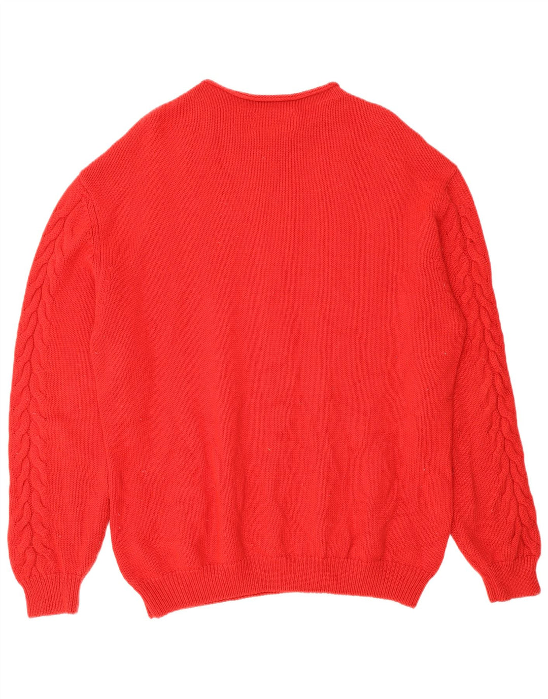 Les Copains Herren Rollkragenpullover Pullover IT 52 Große rote Schurwolle