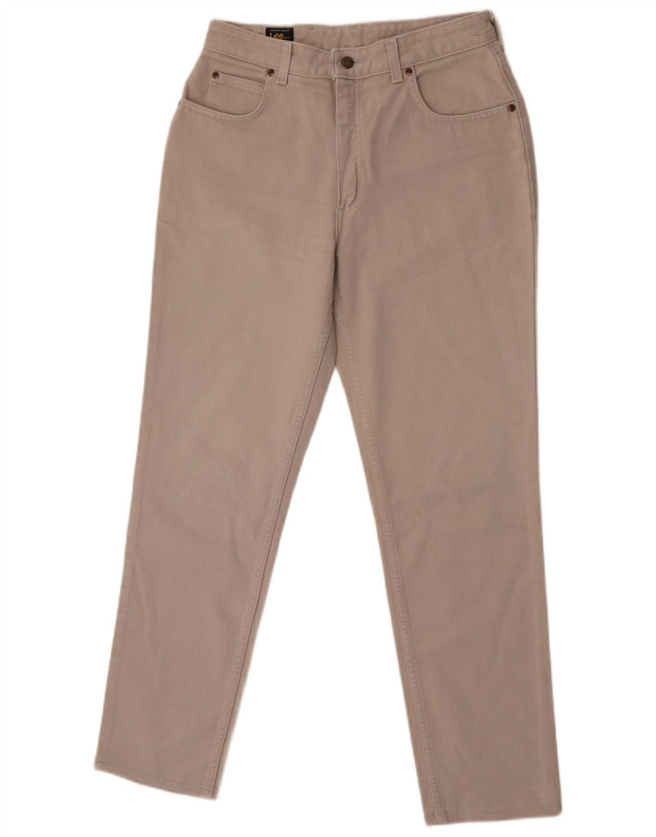 Lee Herren Oklahoma Tapered Jeans W33 L33 Graue Baumwolle