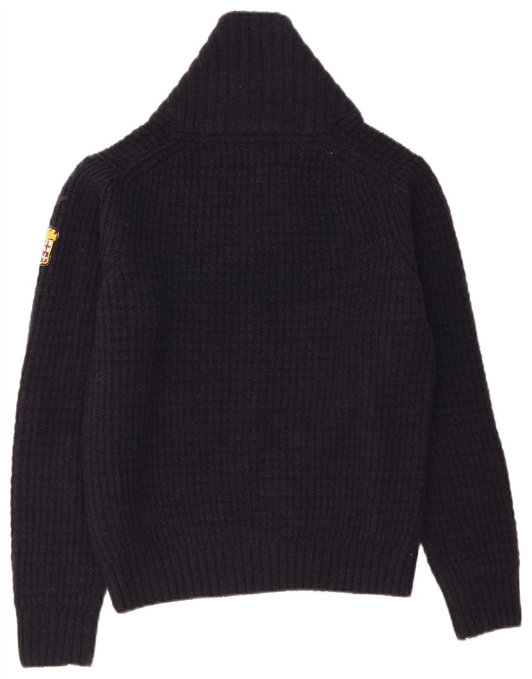 MARINA MILITARE Damen-Pullover mit Schalkragen, Gr. 10, Größe S, Marineblau