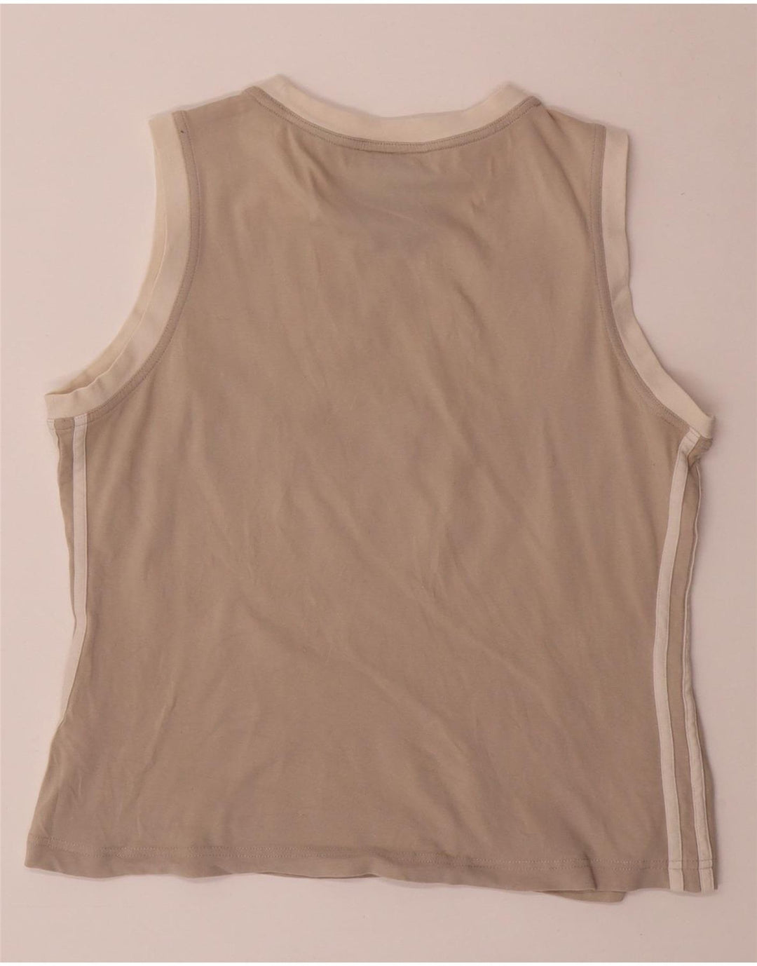 ADIDAS Damen Crop Vest Top UK 14 Large Grau