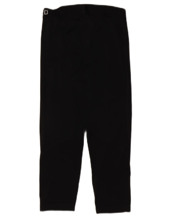 Nike Damen Dri Fit Capri Leggings UK 8 Small Schwarz