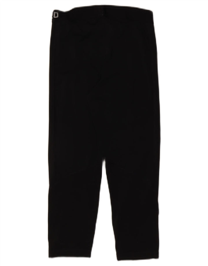 Nike Damen Dri Fit Capri Leggings UK 8 Small Schwarz