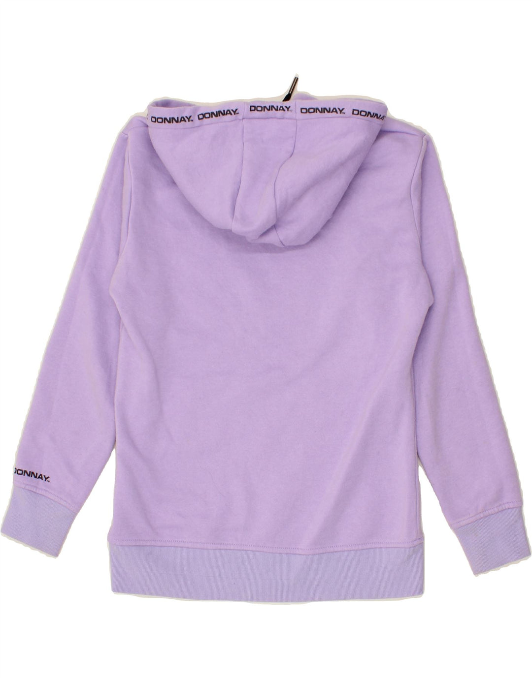 VINTAGE Womens Hoodie Jumper UK 14 Medium Purple Polyester Vintage Vintage and Second-Hand Vintage from Messina Hembry 
