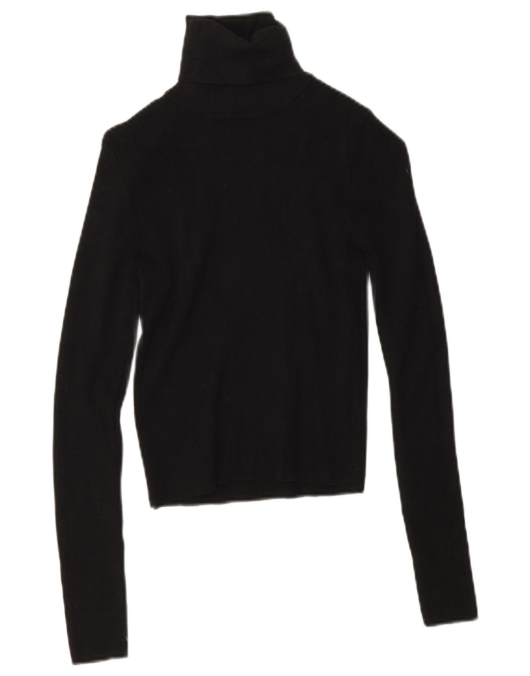 Zara Damen-Pullover mit Rollkragen, Gr. 10, Größe S, Schwarz, Viskose