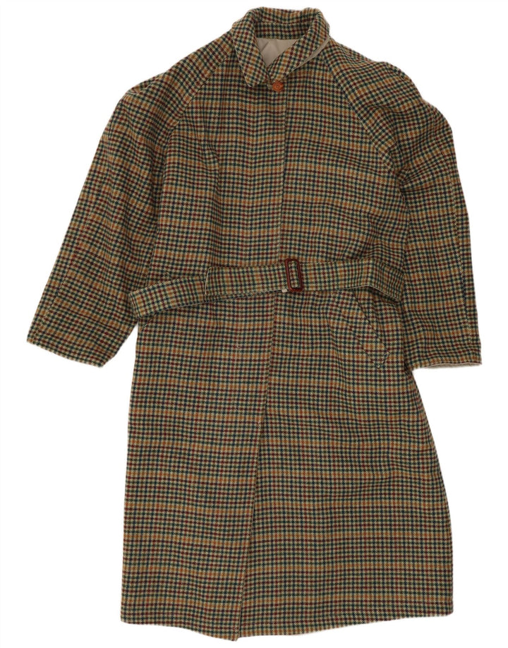 Vintage Damen Wendemantel EU 46 XL Beige Wolle