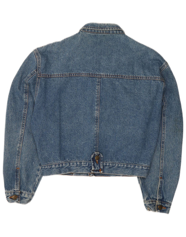 Vintage Jungen Jeansjacke 14-15 Jahre Mittelblau
