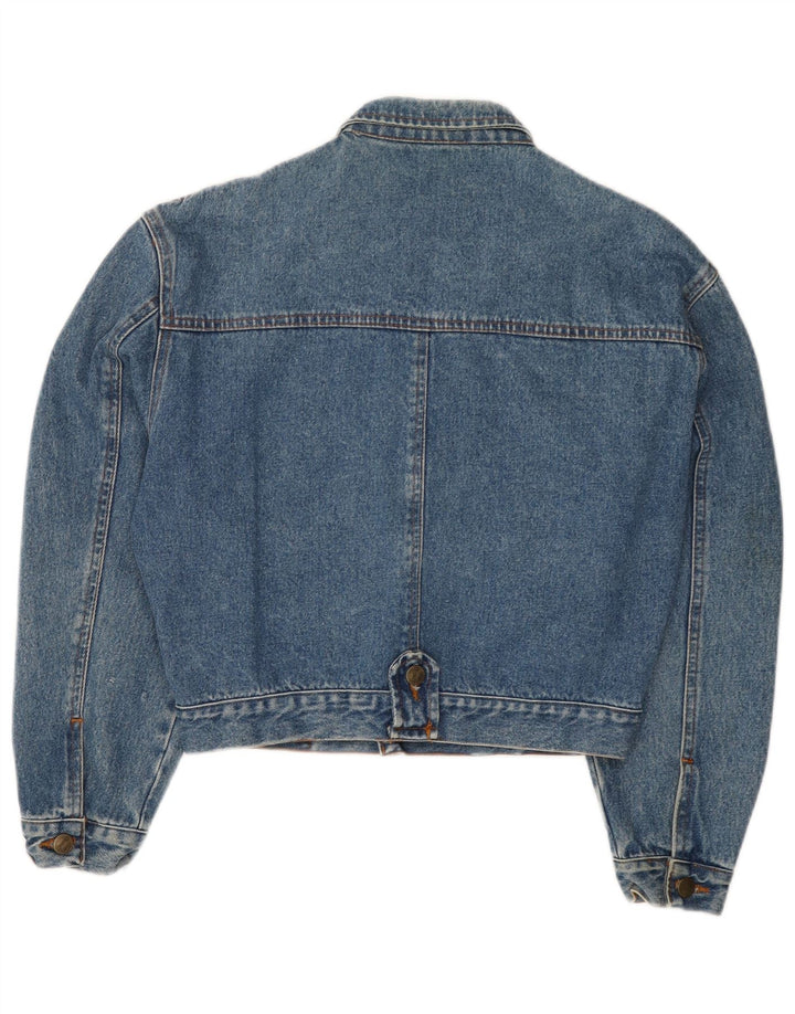Vintage Jungen Jeansjacke 14-15 Jahre Mittelblau