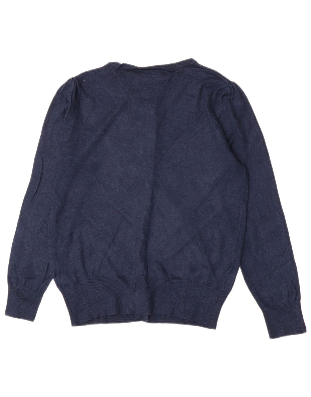 Marks & Spencer Damen-Cardigan-Pullover UK 12 Mittelmarineblaue Viskose