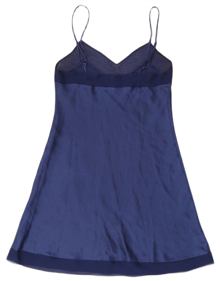 St. Bernard Slip-Kleid für Damen, UK 10, Größe S, Marineblau, Polyester