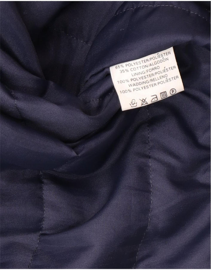 Dannimac Damenmantel UK 18 XL Marineblau Polyester Classic