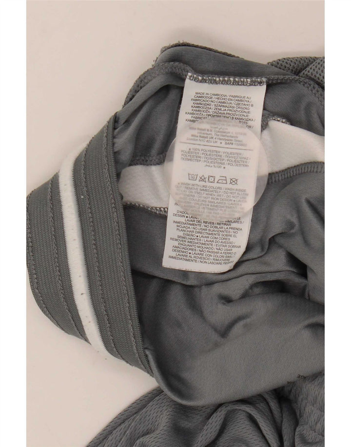 Nike Herren Dri Fit Graphic Sport Shorts XL Graues Colourblock-Polyester