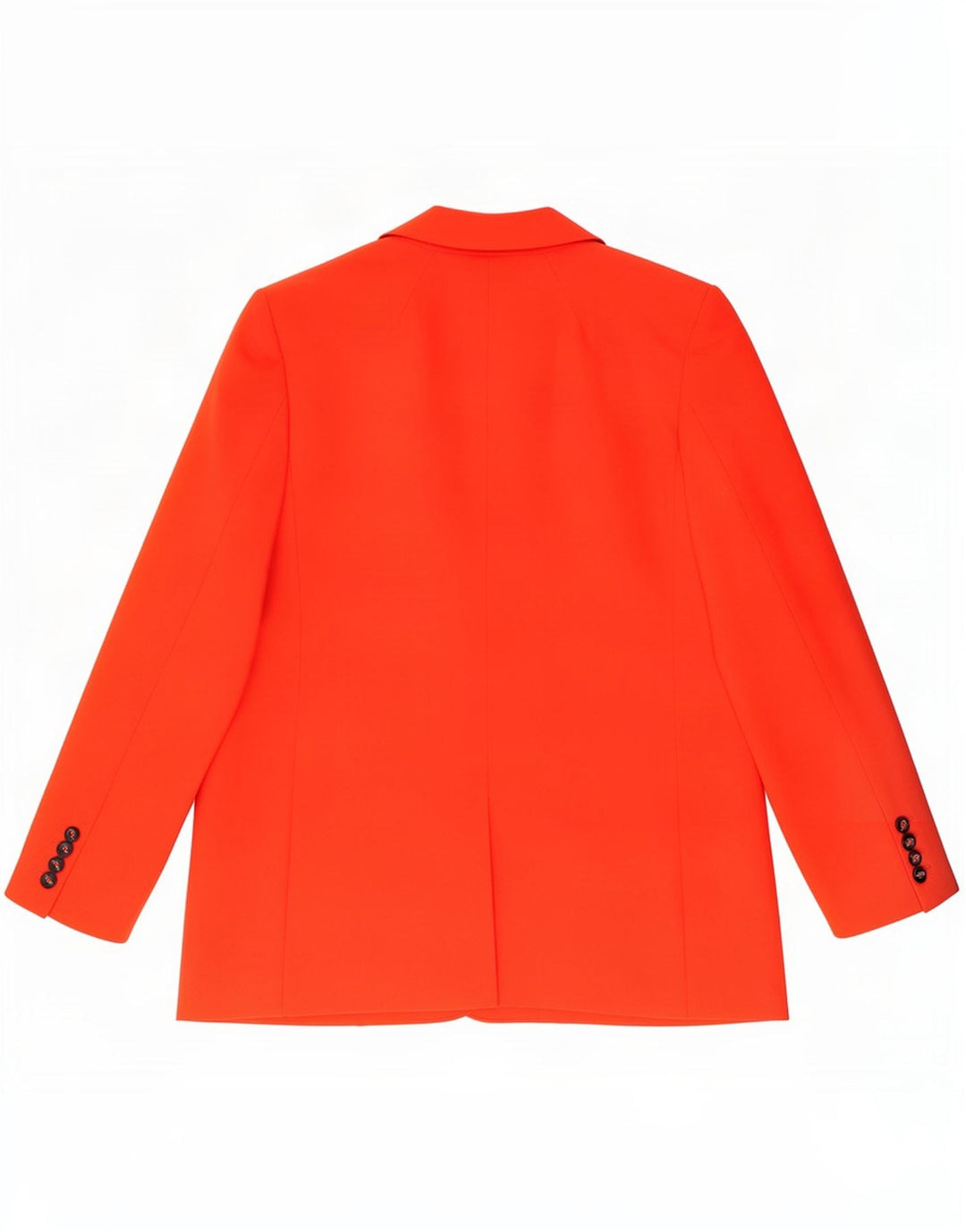 Marks & Spencer Damen 1-Knopf-Blazerjacke UK 16 Large Orange Polyester