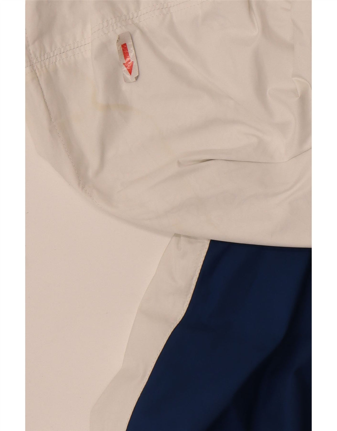 Nike Herren Kapuzen-Wendejacke UK 38 Mittelblaues Colourblock-Polyester