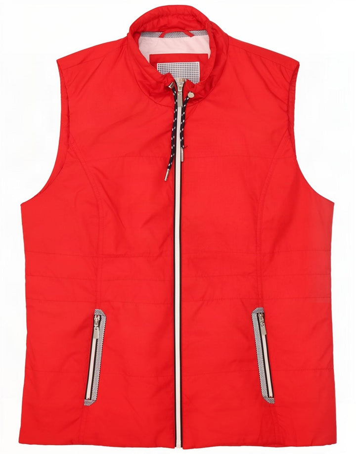 Gerry Weber Damen Weste UK 16 Large Red Polyester