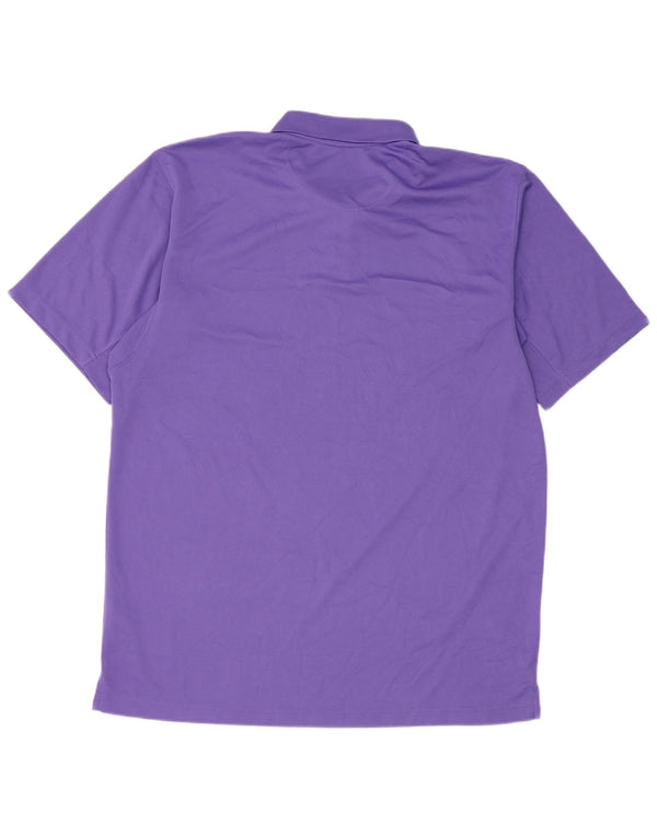 Columbia Herren Omni-Shade Poloshirt XL Lila Polyester