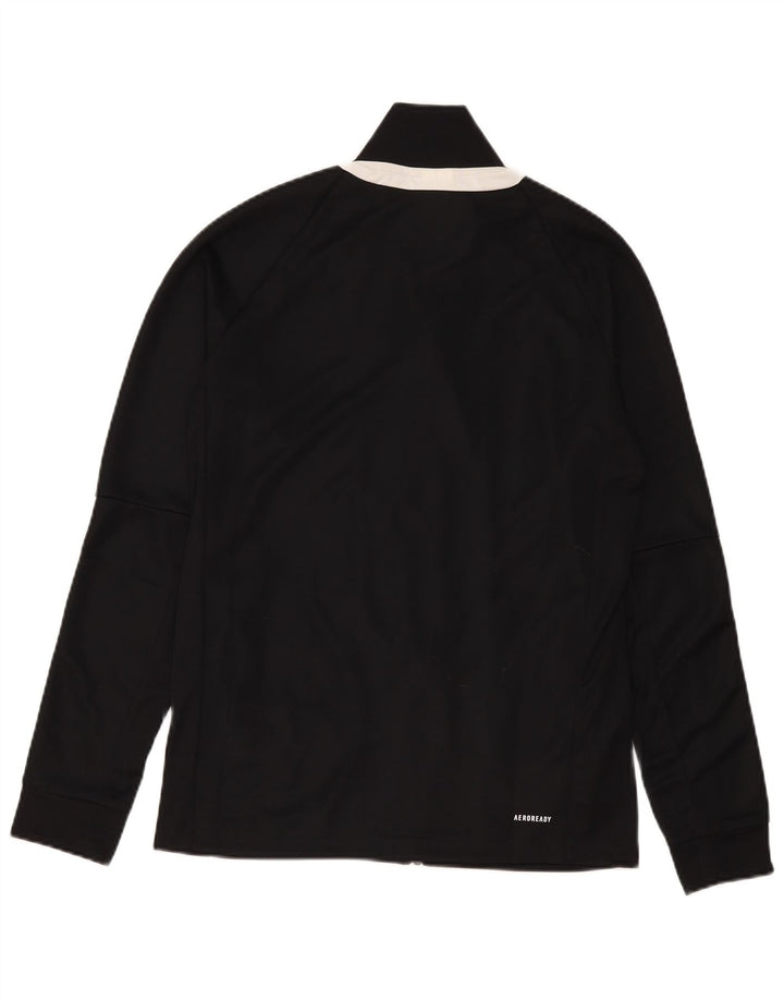 Adidas Herren Aeroready Trainingsanzug Top Jacke Medium Schwarz Polyester