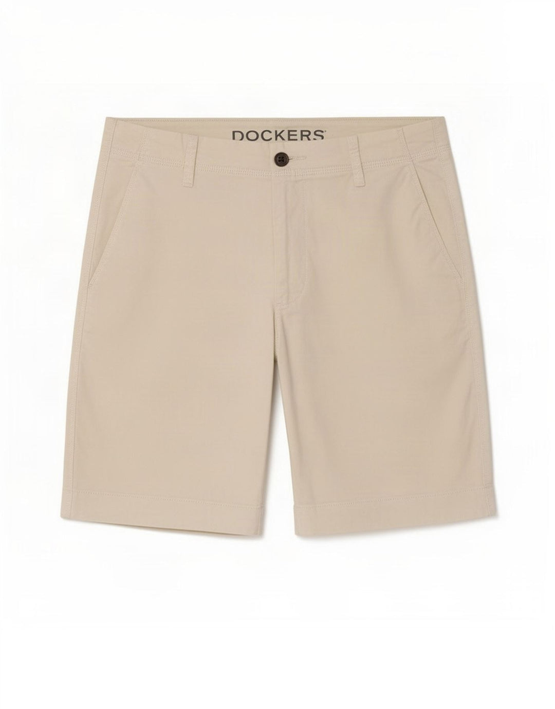 Dockers Herren Chinoshorts Medium W30 Weiße Baumwolle