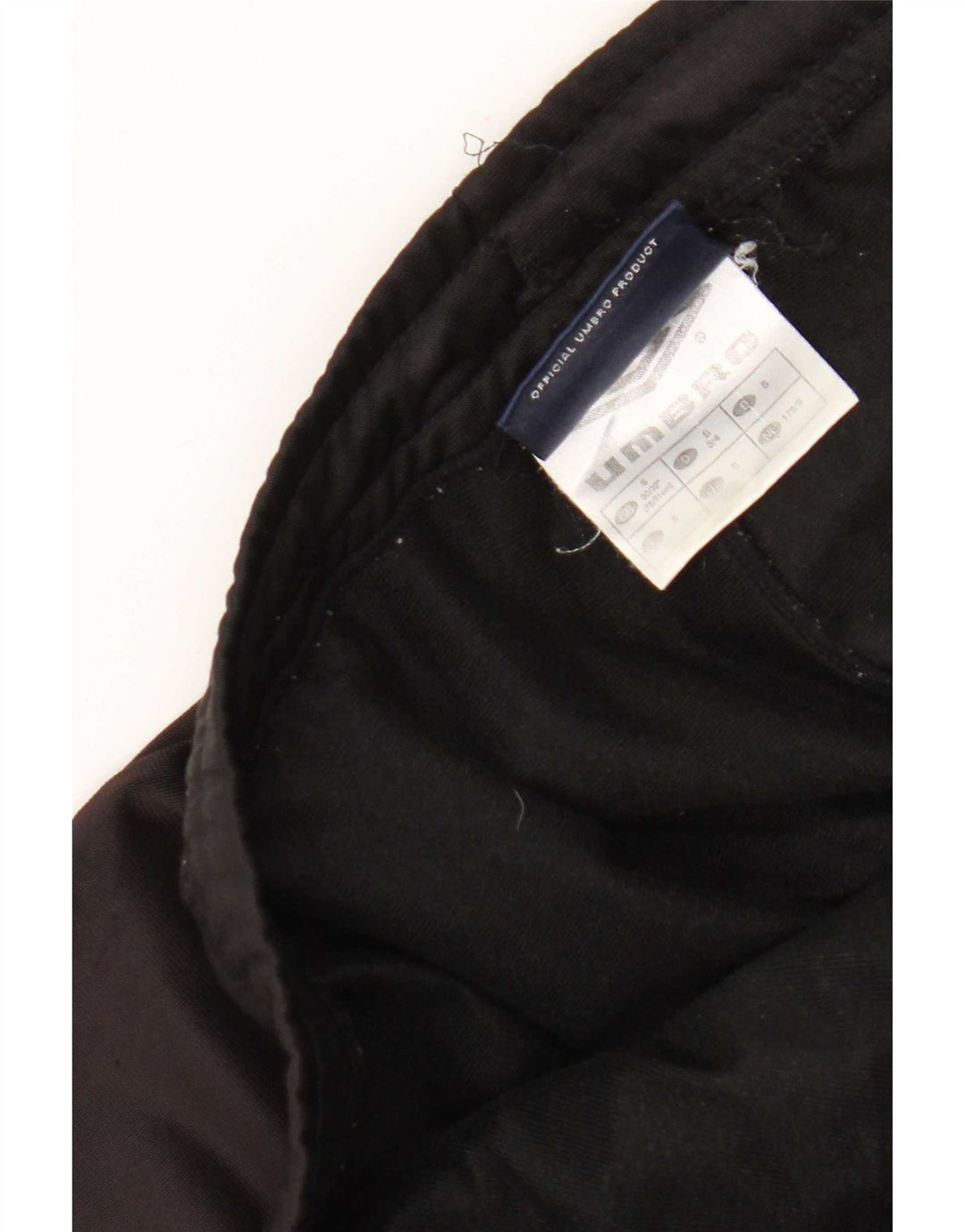 Umbro Herren-Trainingshose, Größe S, Schwarz, Polyester
