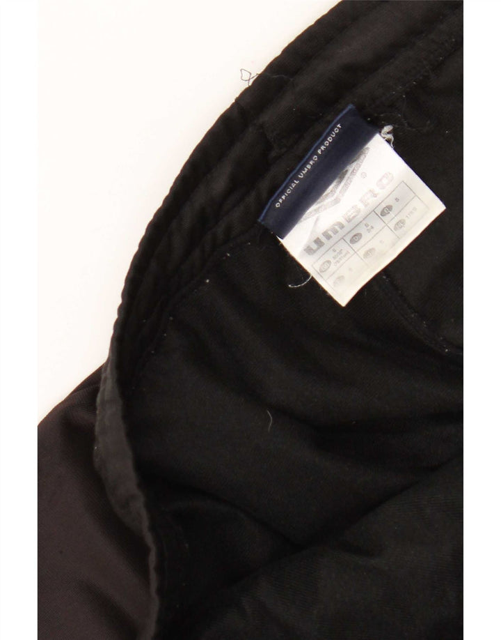 Umbro Herren-Trainingshose, Größe S, Schwarz, Polyester
