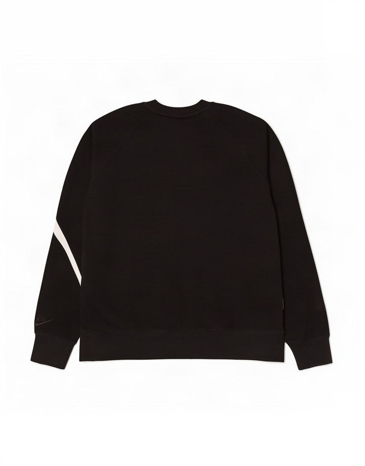 Nike Herren-Sweatshirt mit Grafik, mittelschwarz, Baumwolle