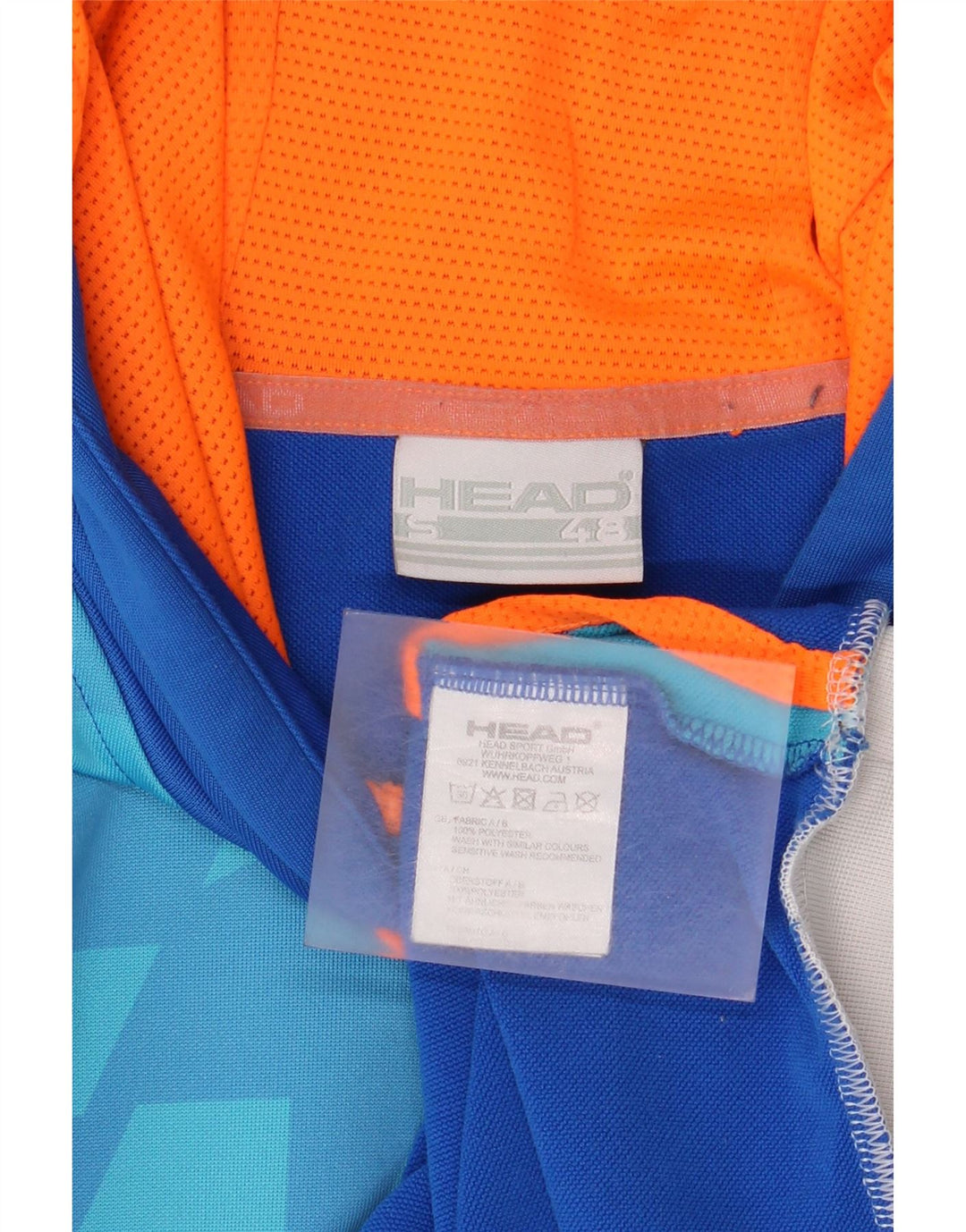 HEAD Herren-Kapuzenpullover mit Grafik, IT 48, Größe S, blau, Polyester