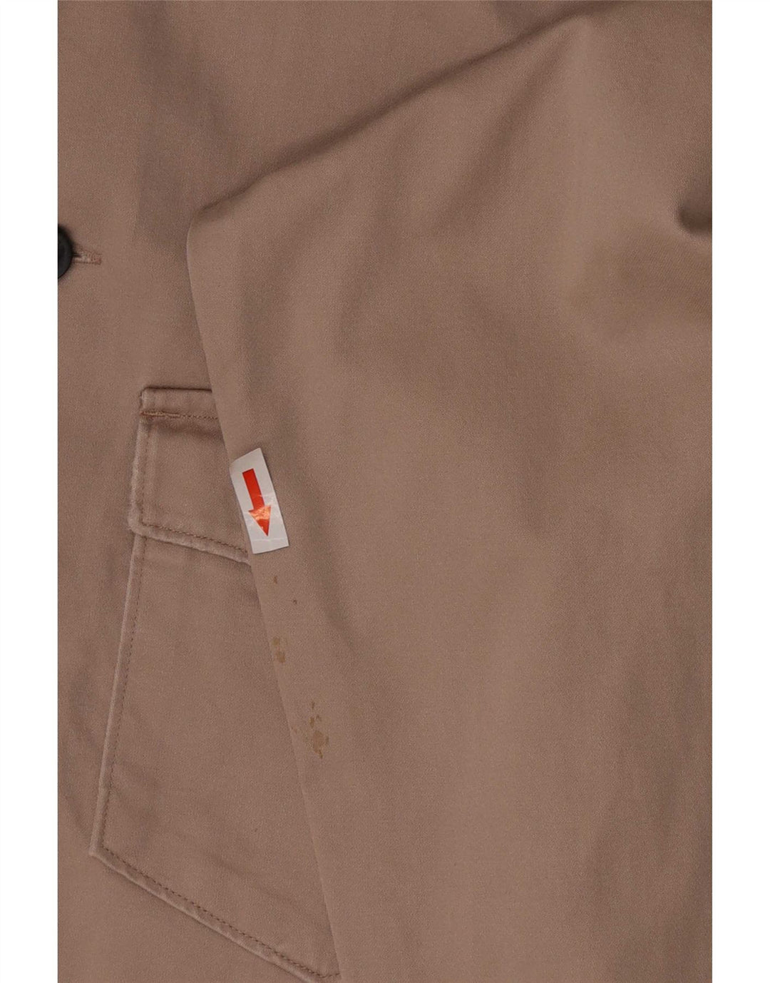 All Saints Herrenhemd aus Baumwolle in Mittelbeige