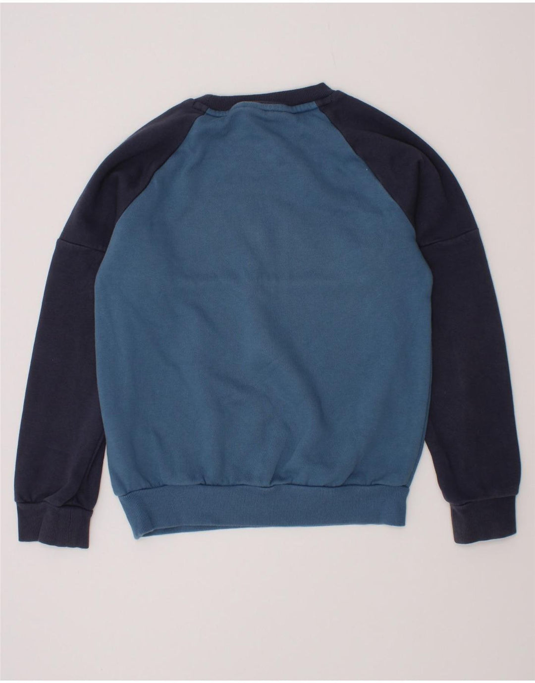 Adidas Jungen Grafik-Sweatshirt-Pullover, 7–8 Jahre, Marineblau, Farbblock