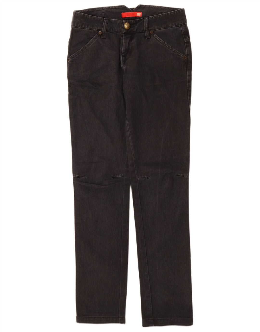 Liu Jo Damen Slim Jeans W27 L33 Schwarze Baumwolle
