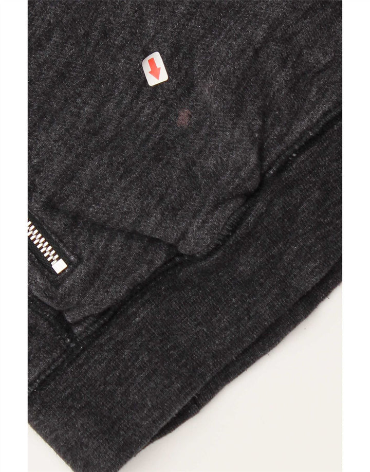 Nike Herren-Sweatshirt-Pullover, mittelgrau meliert