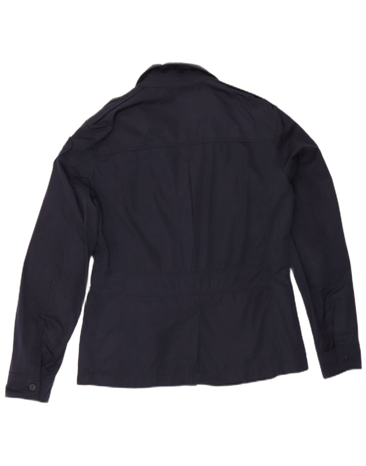 Blauer Herren Militärjacke UK 38 Mittel Marineblau