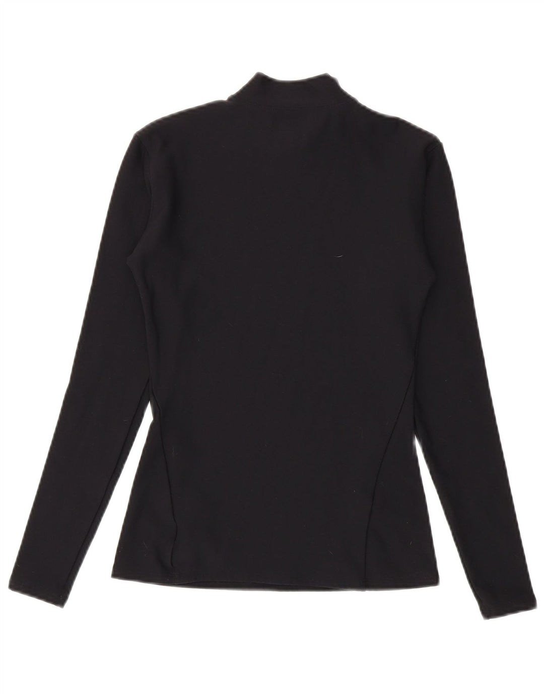 Under Armour Damen Cold Gear Top Langarm UK 12 Medium Schwarz Nylon