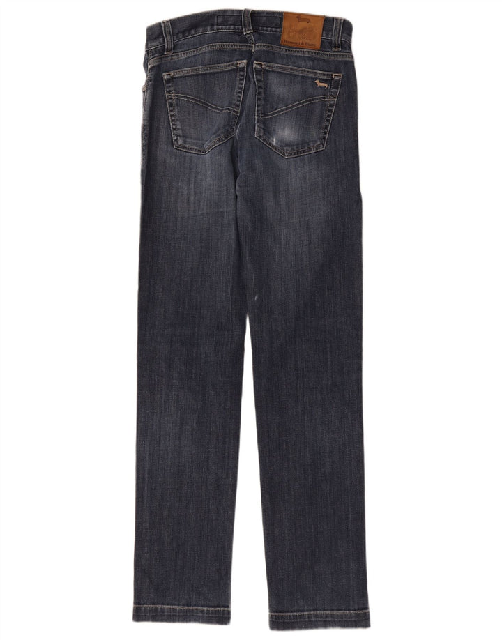 Harmont & Blaine Herren Slim Jeans W30 L32 Marineblau Baumwolle