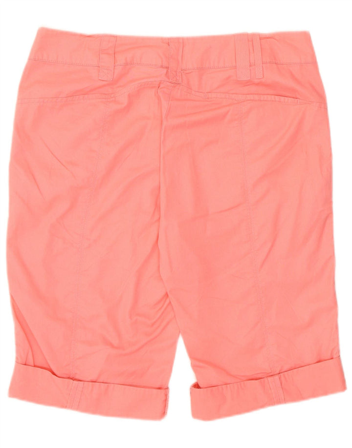 Nike Damen Bermudashorts UK 12 Medium W30 Rosa Baumwolle