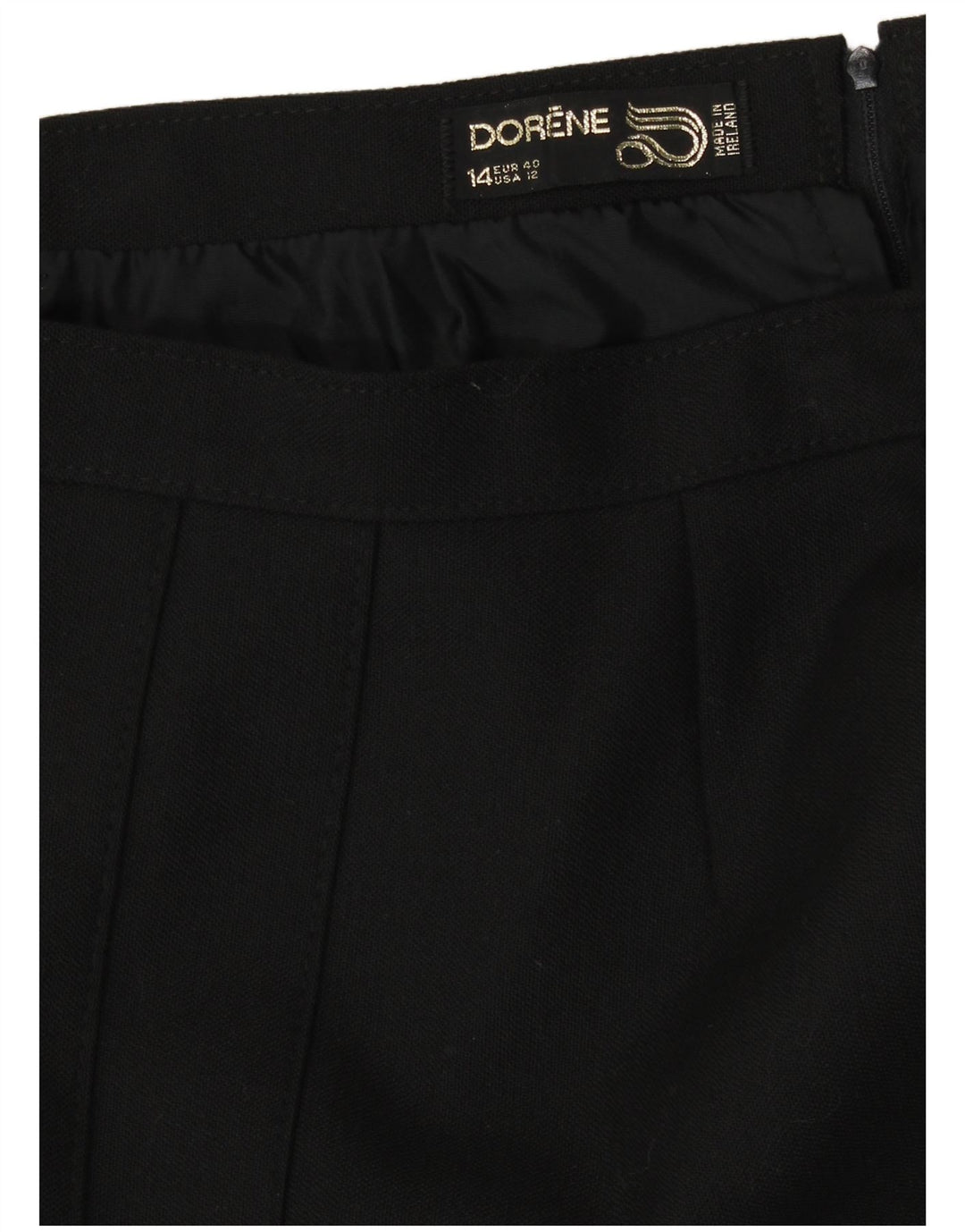 Plissee-A-Linien-Rock für Damen mit hoher Taille, UK-Größe 14, Mittel W28