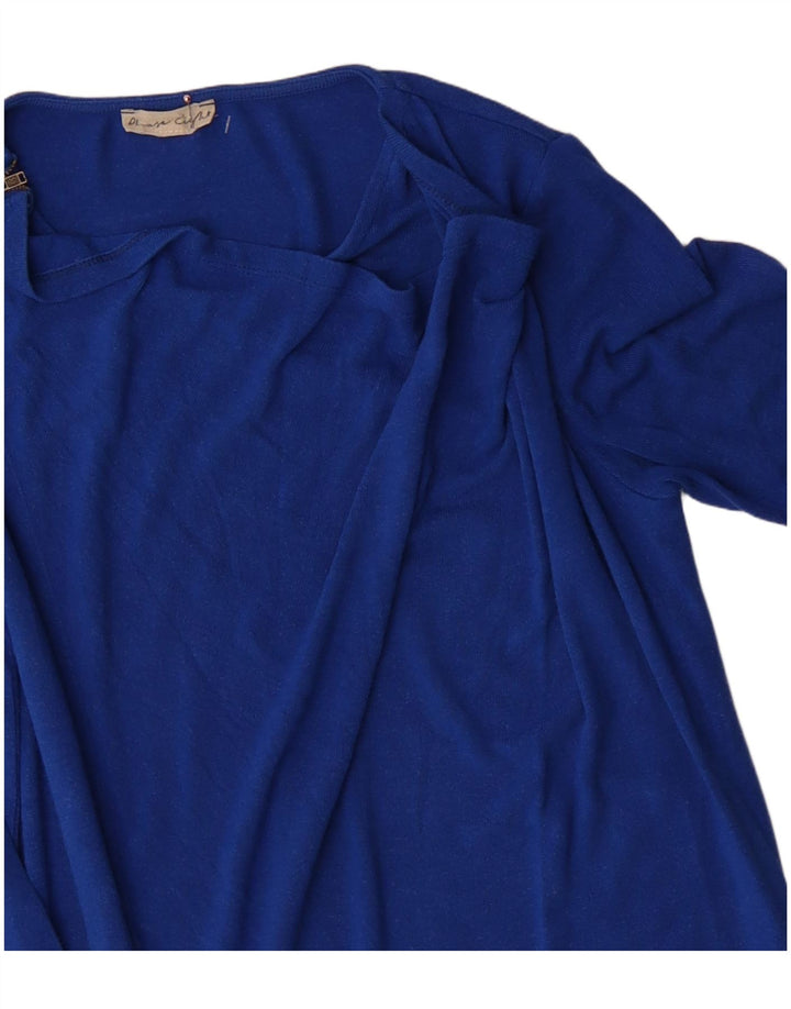 Phase Eight Damen Asymmetrisches Langarm-Tunika-Oberteil UK 14 Large Blau
