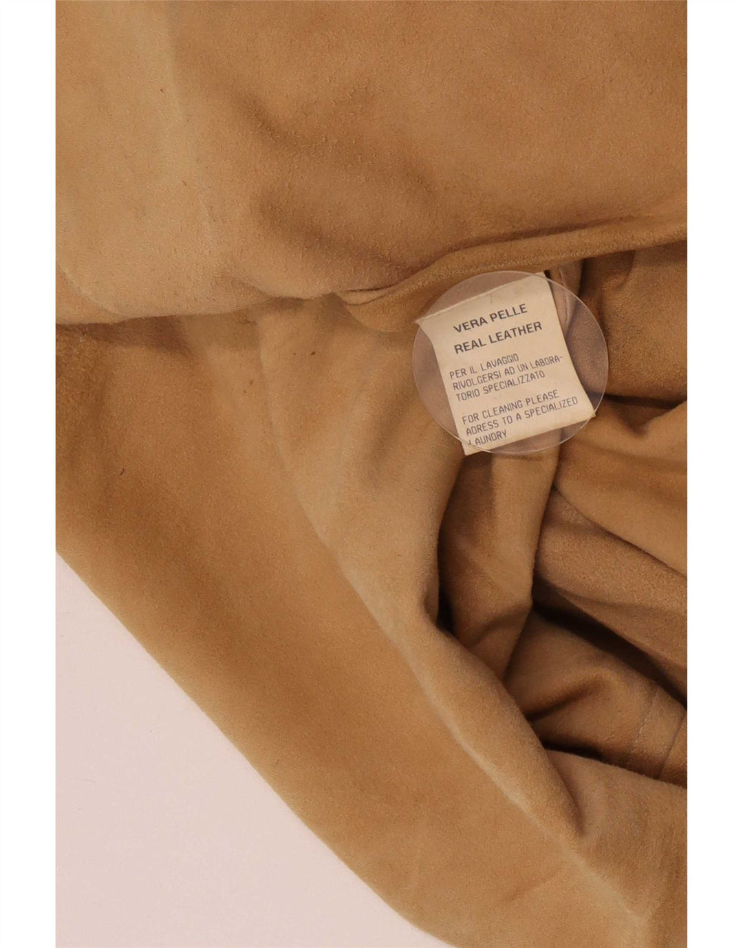 Enrico Mandelli Damen Lederjacke UK 18 XL Braun Klassisch