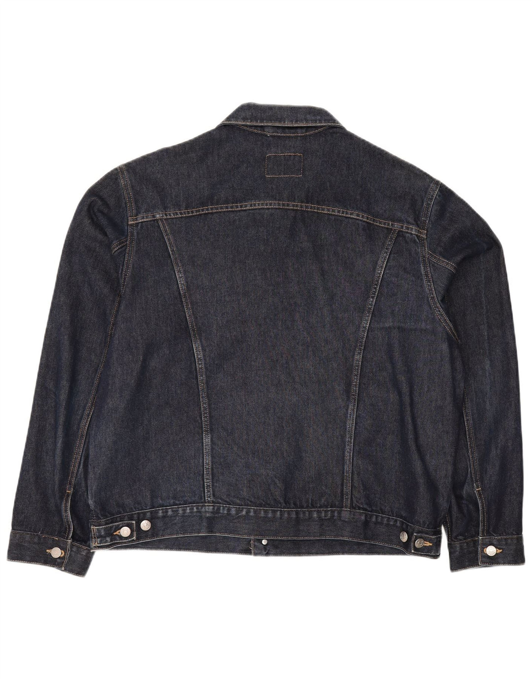 RIFLE Herren Jeansjacke UK 44 2XL Blaue Baumwolle