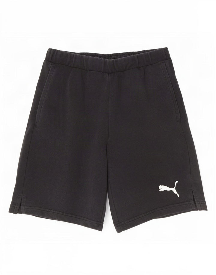 Puma Herren Sport Shorts Small Schwarz Baumwolle