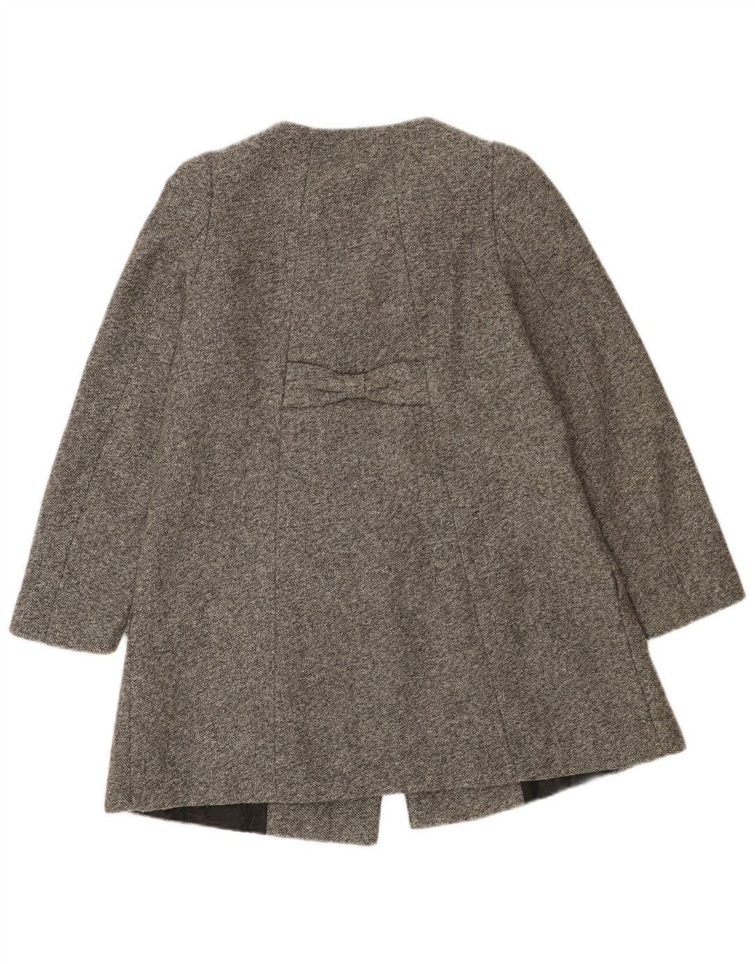 Zweireihiger Damenmantel von Zara, Größe S, Grau, Polyester