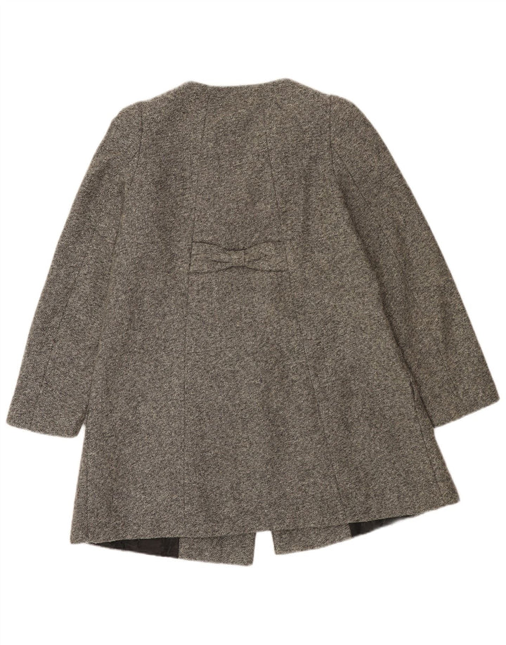 Zweireihiger Damenmantel von Zara, Größe S, Grau, Polyester