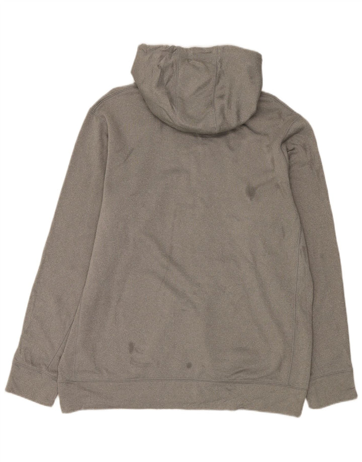 Nike Herren Baylor Bears Grafik-Kapuzenpullover, groß, grau, Polyester
