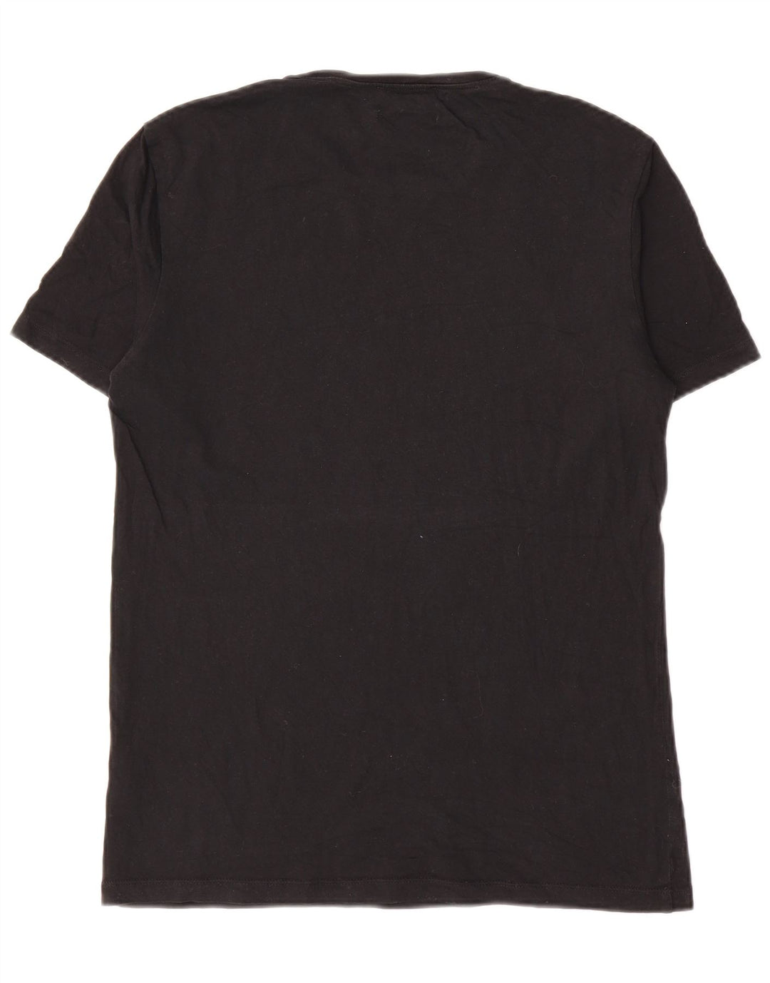 Cos Herren-T-Shirt, normal, Größe S, Schwarz, Baumwolle