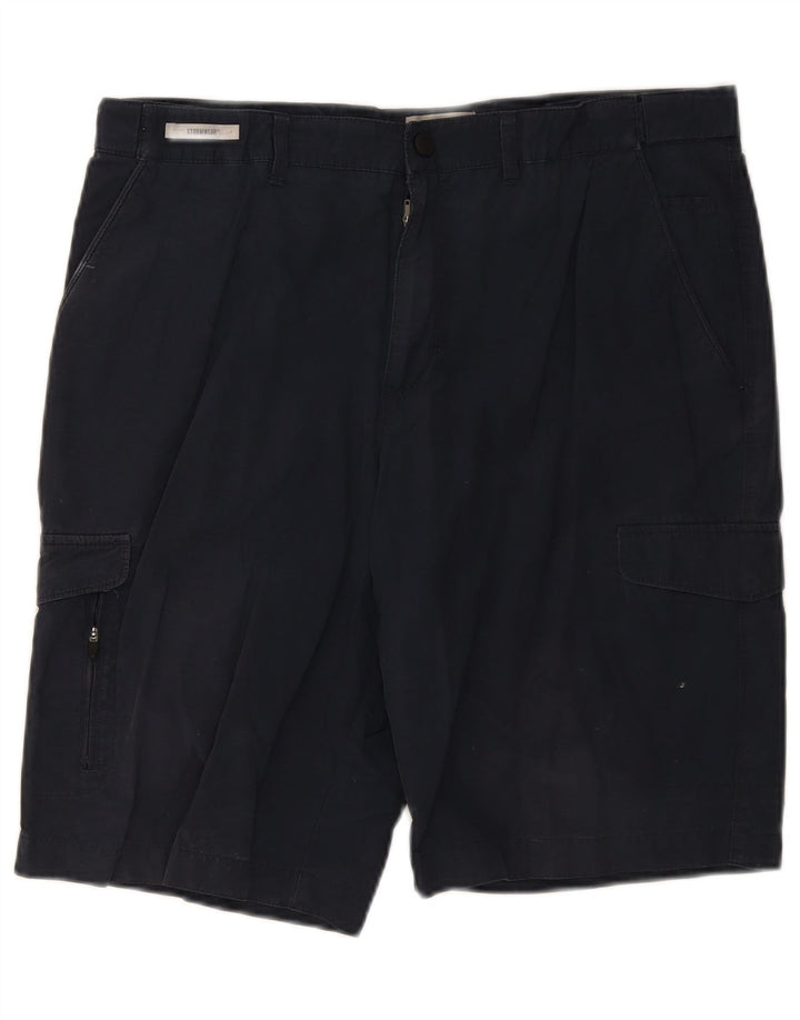 Marks & Spencer Herren Cargoshorts W36 Large Marineblau