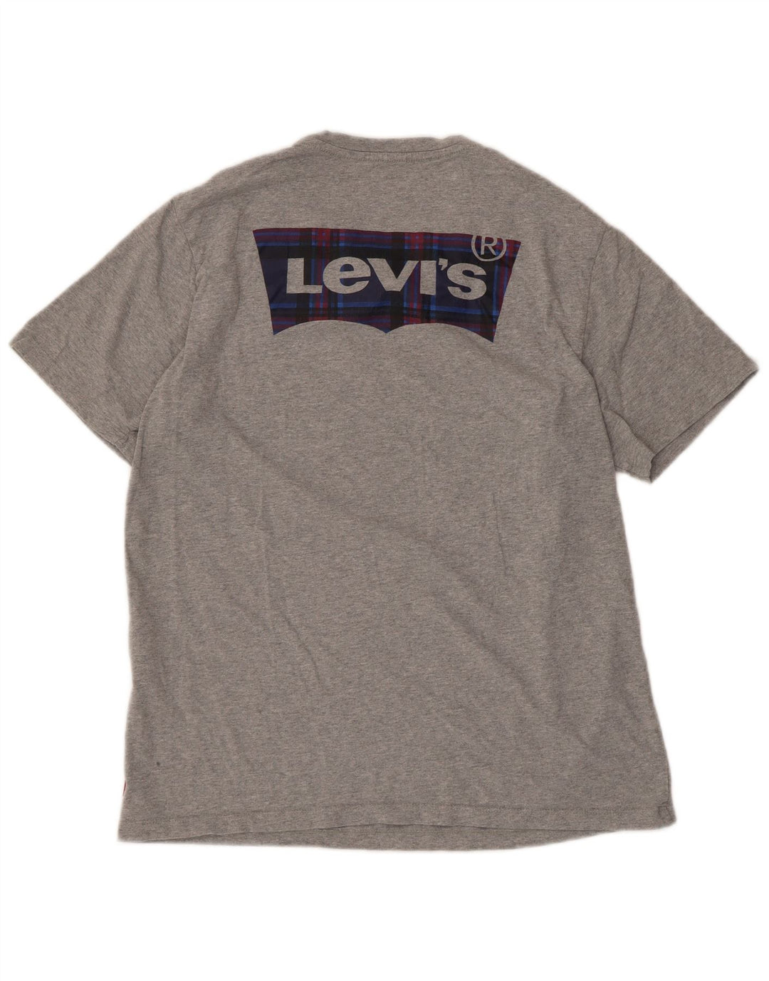 Levi's Herren-T-Shirt mit Grafik, mittelgrau gesprenkelte Baumwolle