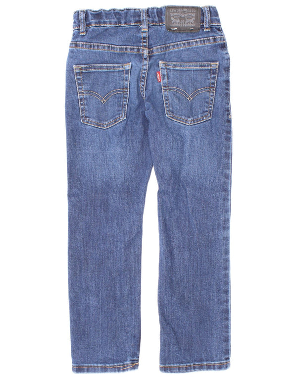 Levi's Straight Jeans für Jungen, 5–6 Jahre, W22 L20, blaue Baumwolle