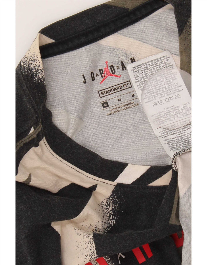 Jordan Herren-T-Shirt mit Standard-Passform, mittelgroß, mehrfarbig, geometrisch