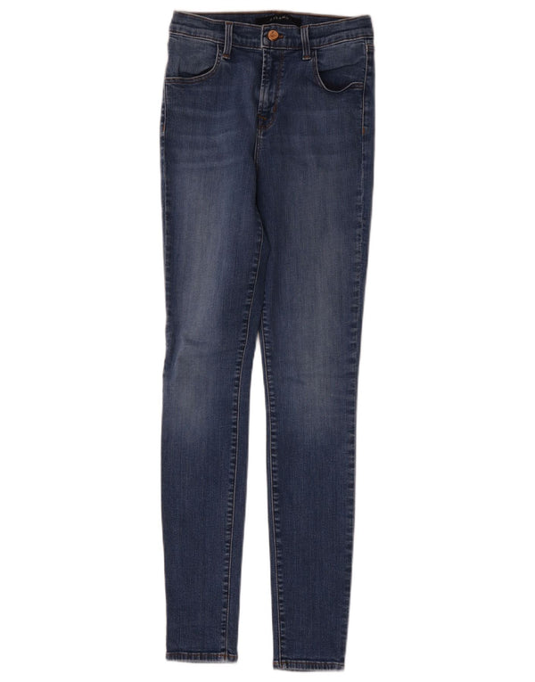 J Brand Damen Skinny Jeans W26 L29 Blaue Baumwolle